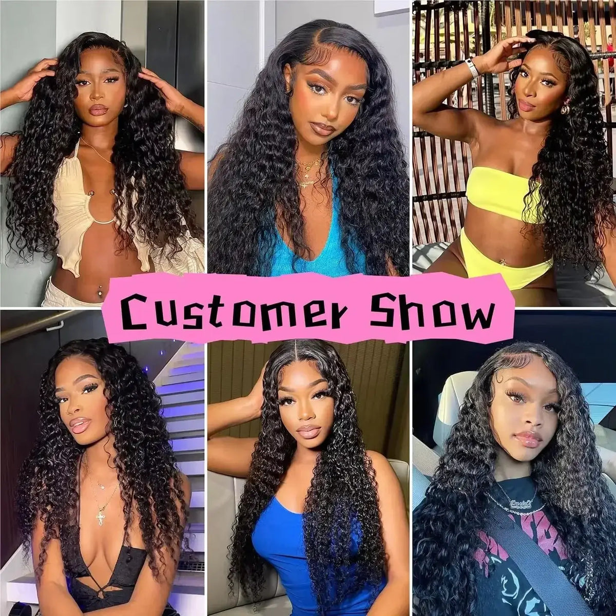 Malaysian Human Hair Bundles Deep Wave Raw 3 4 Bundles 28 30 Inch Virgin Remy Curly Hair Extension For Women Sew In Quick Weave Customer Show