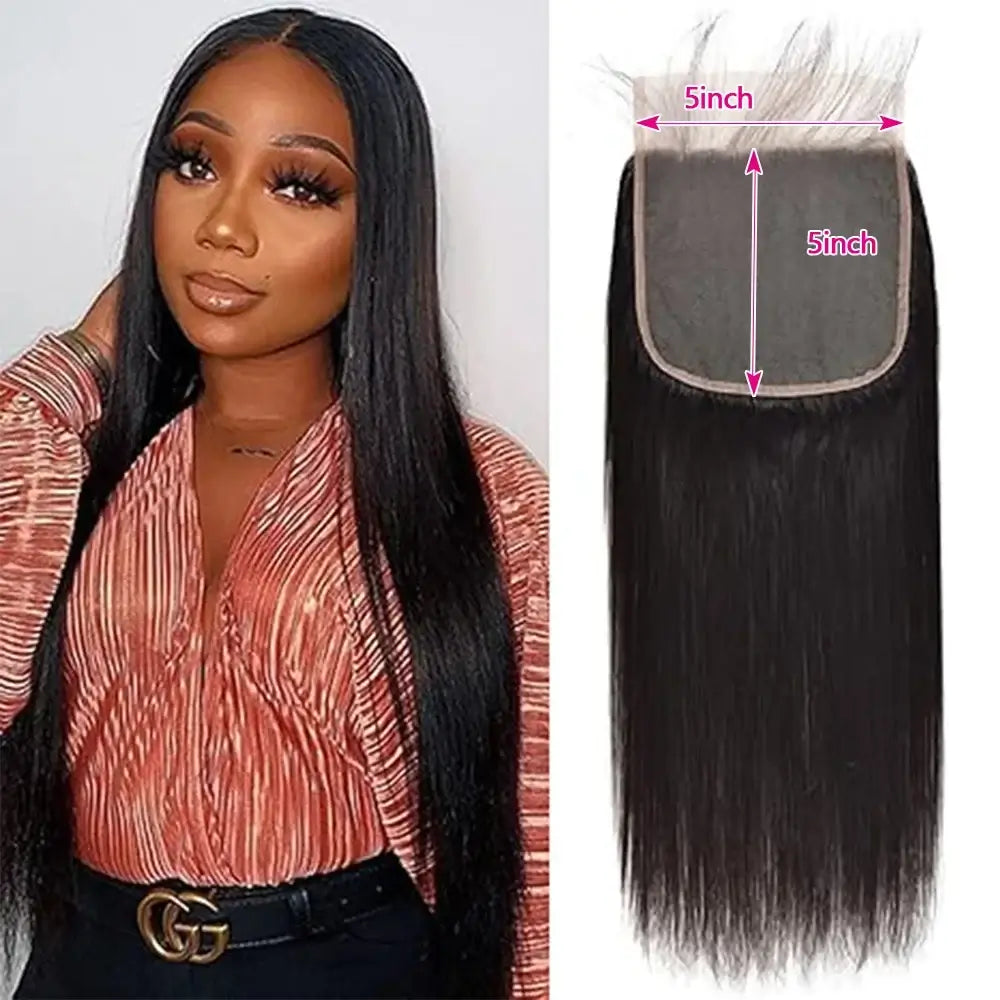 Frontal Only 13x6 Straight 13x6 13X4 HD Lace Frontal Brazilian Human Hair Preplucked 4x4 5x5 6x6 Transparent Lace 2x6 Hd Lace Closure Human Hair.