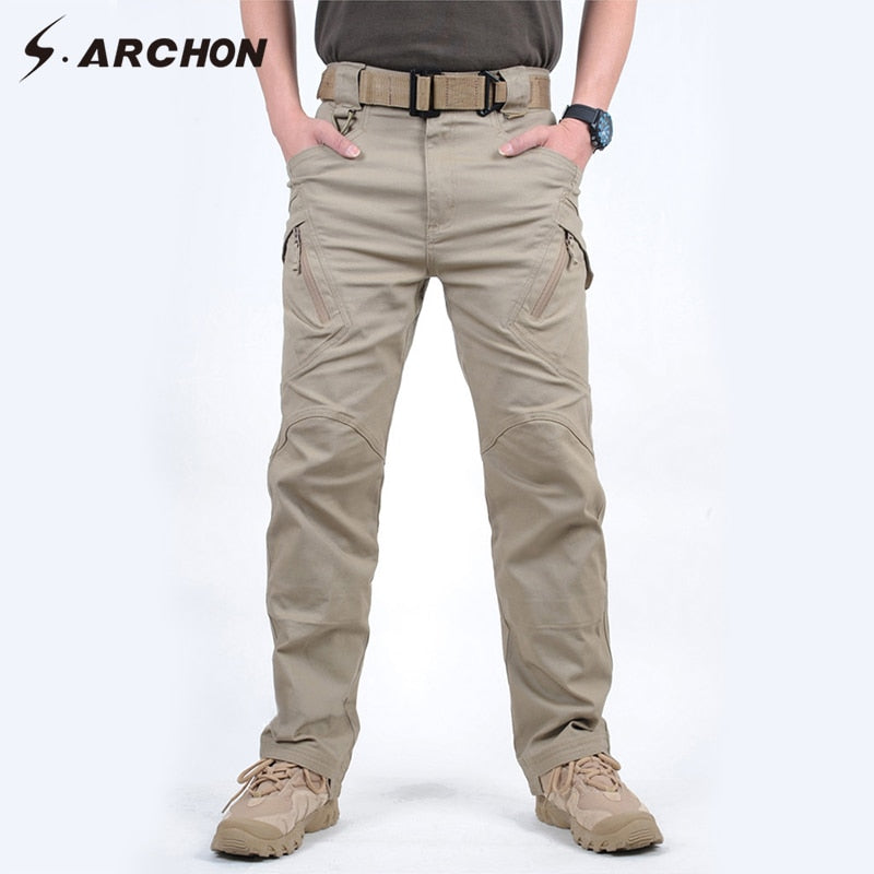 Men's Cotton Military Tactical Cargo Combat Pants 2026