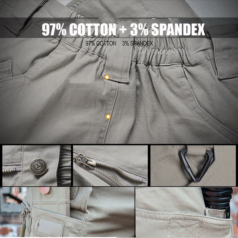 Men's Cotton Military Tactical Cargo Combat Pants 2026