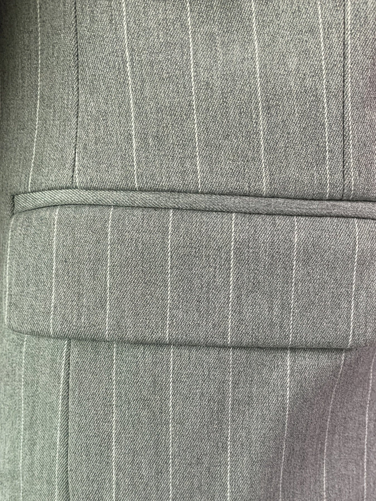 Men's Casual Striped Double Breasted Suit Top
