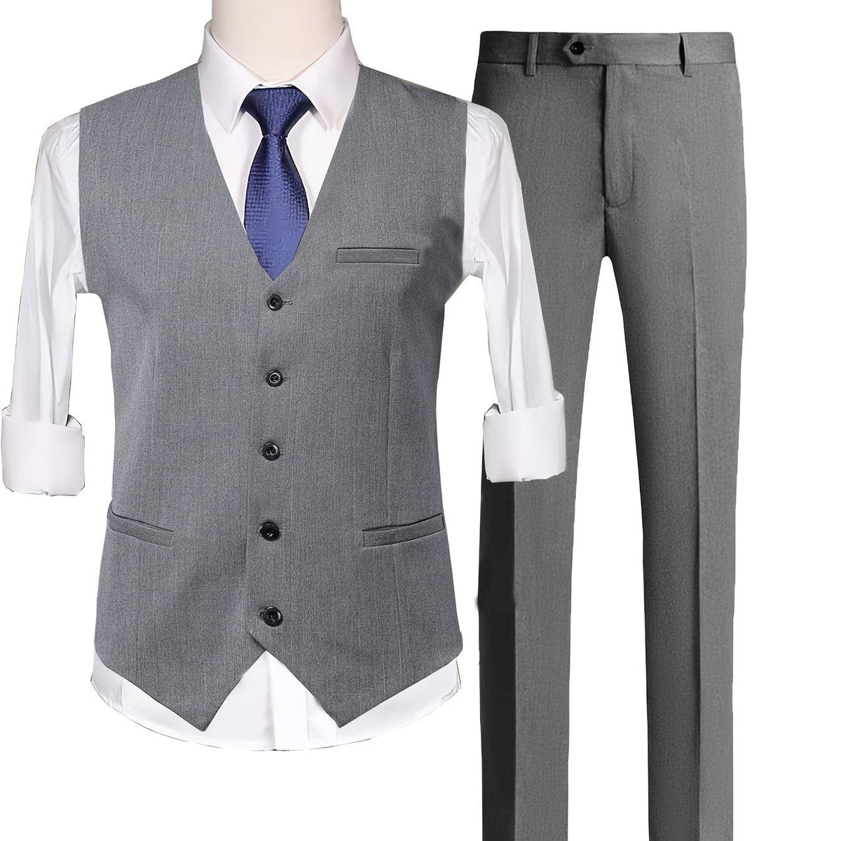 Men's Business Groom Wedding Dress Suit Set