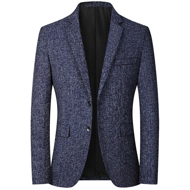 Men's Slim Fit Striped Casual Business Blazer