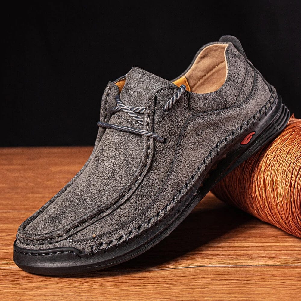 Men's Handmade Leather Casual Driving Loafers