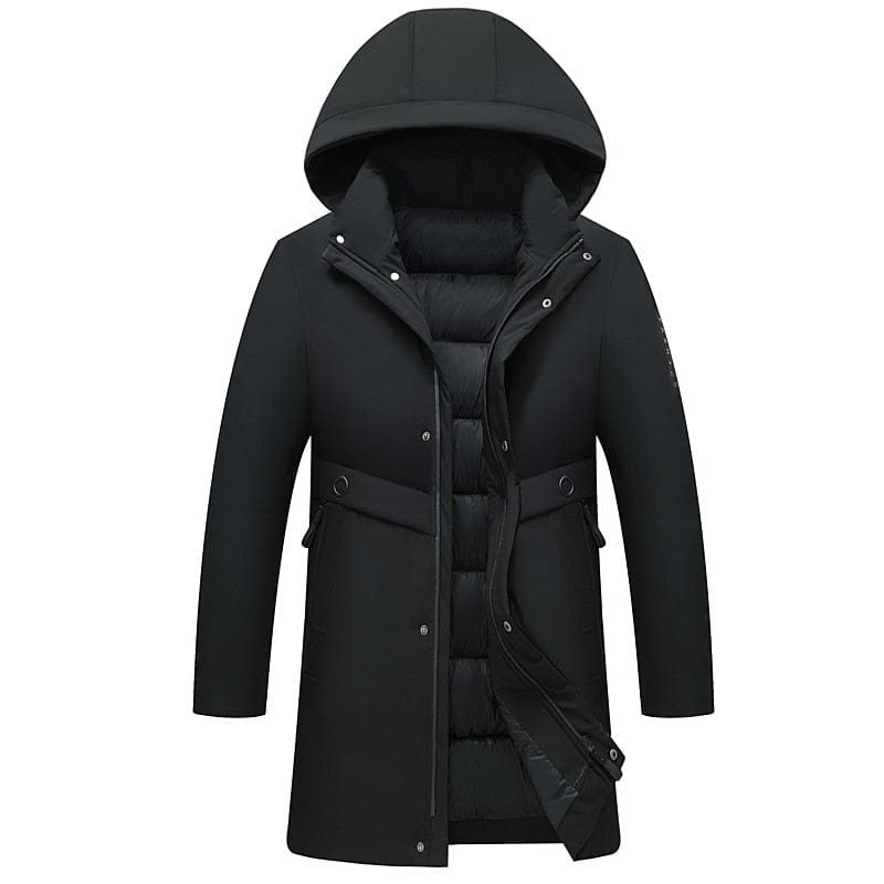 Men's Thick Hooded Winter Parka Jacket