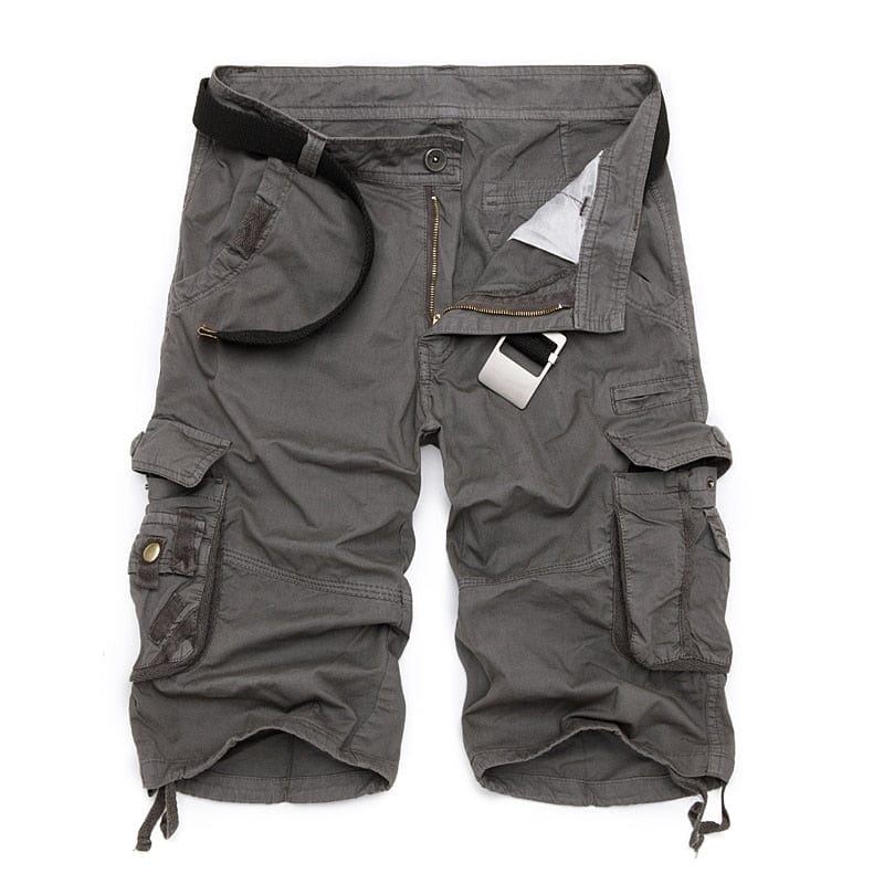 Men's Camouflage Cotton Cargo Shorts