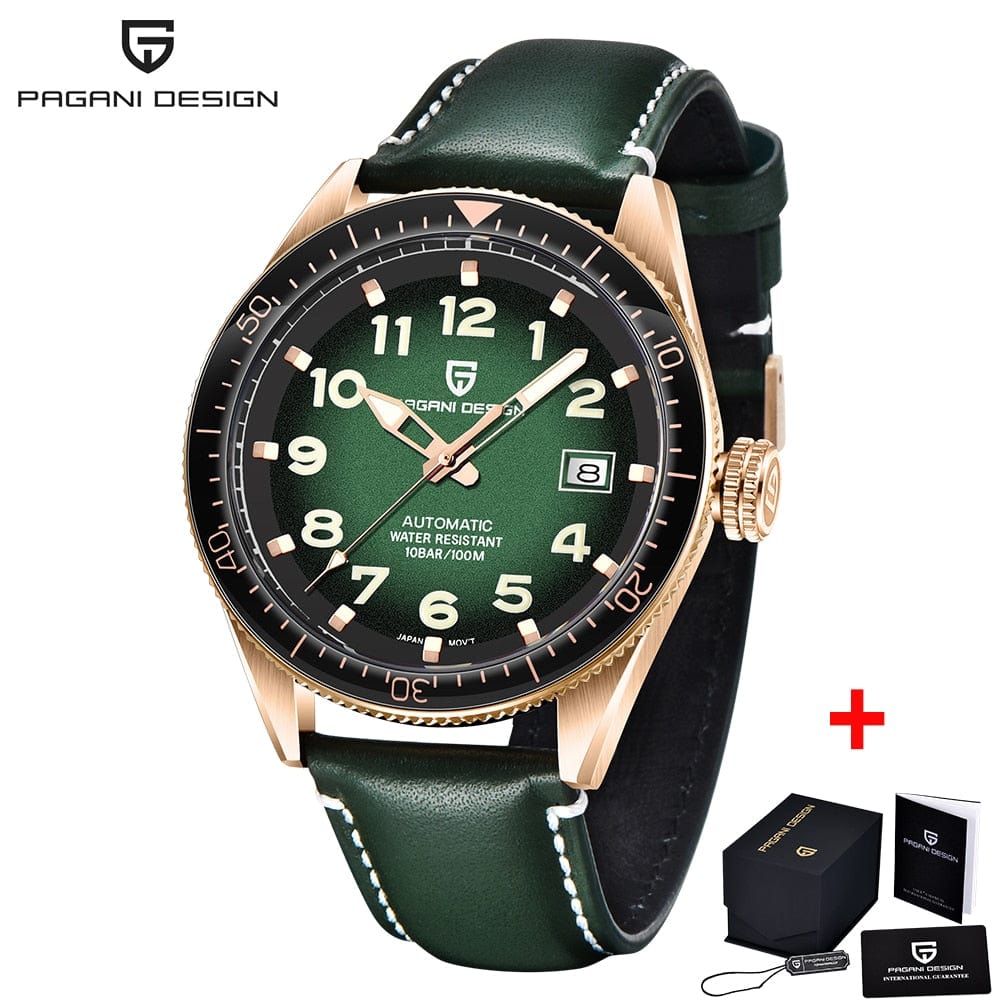 Men's Stainless Steel Automatic Sports Business Watch