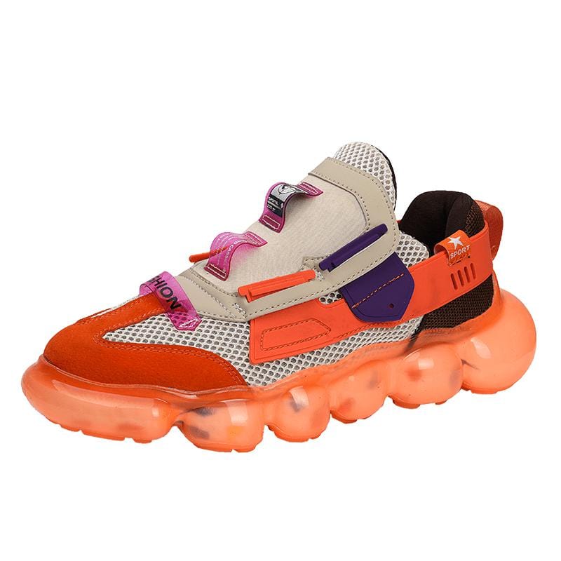 Men's Mesh Air-Cushion Breathable Outdoor Running Sneakers
