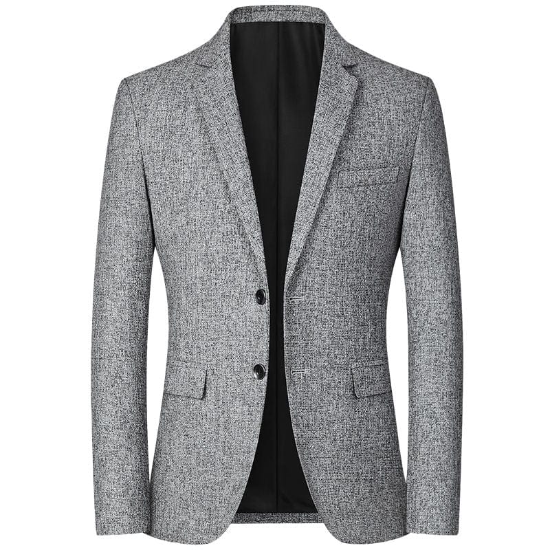 Men's Slim Fit Striped Casual Business Blazer