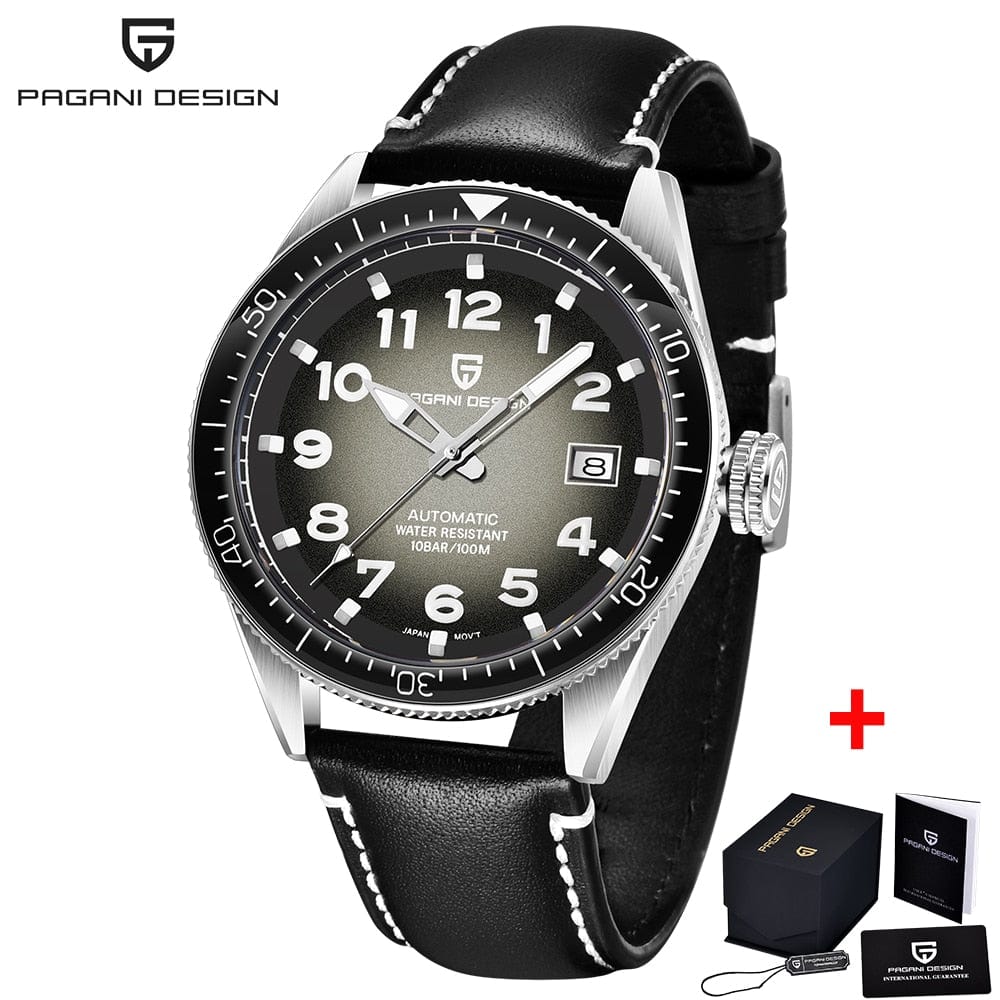 Men's Stainless Steel Automatic Sports Business Watch