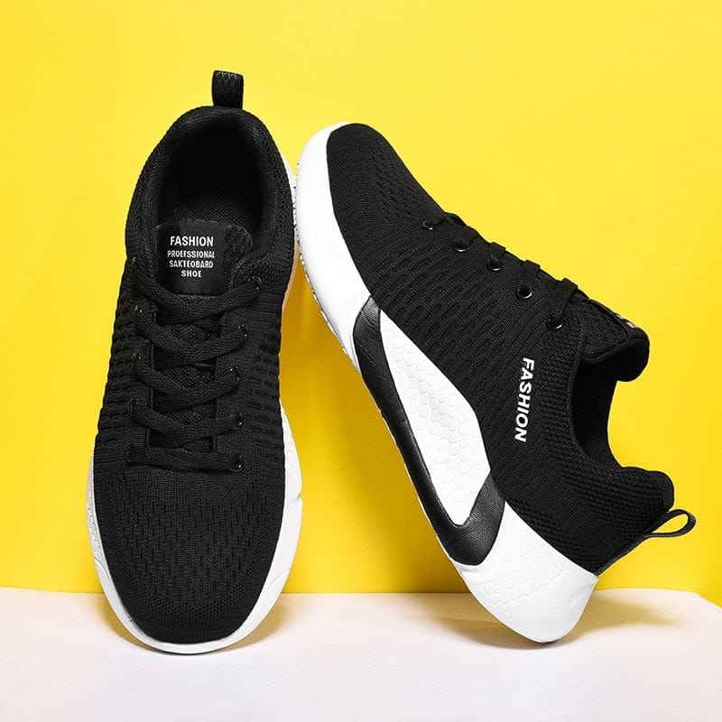 Men's Breathable Casual Race Trainer Sneakers