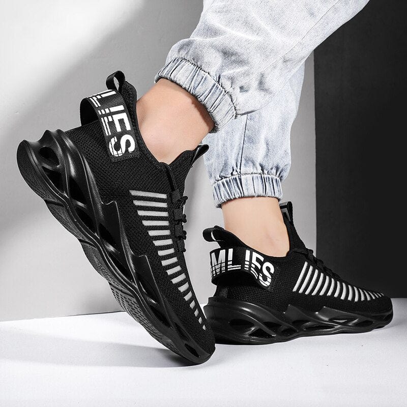 Men's Durable Outsole Casual Trainer Running Sport Sneakers Plus Size