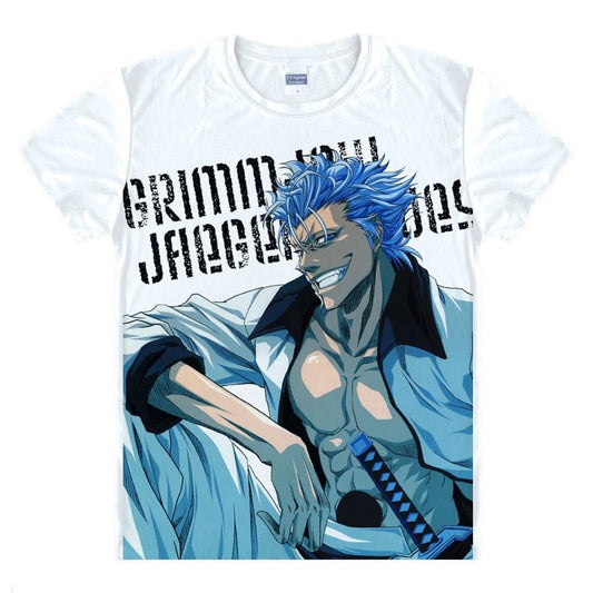 Men's Anime Bleach Print Short Sleeve T-Shirt