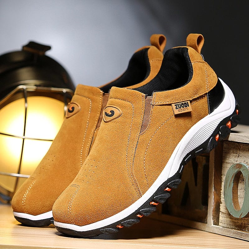 Men's Breathable Lightweight Slip-On Walking Loafers 39-48