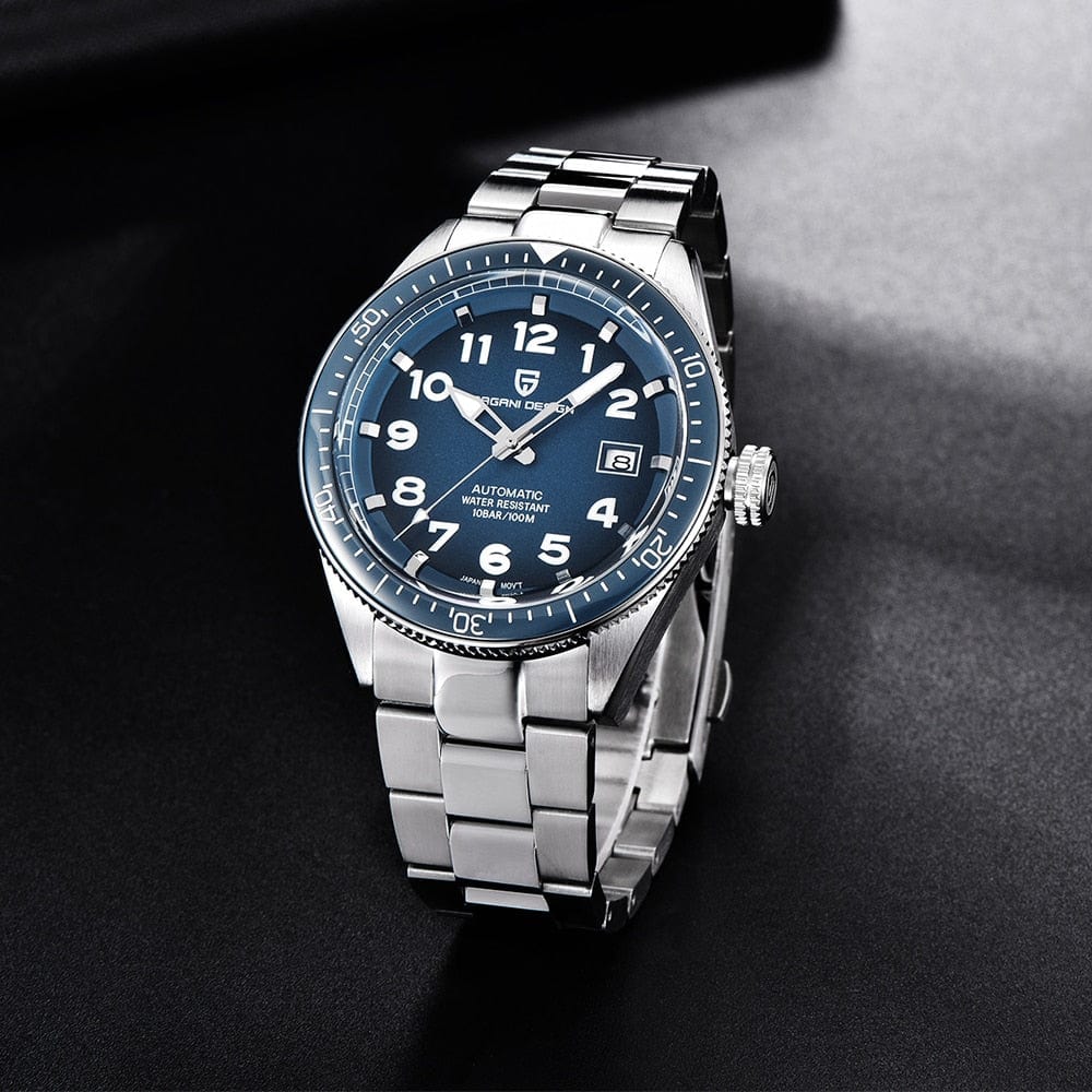 Men's Stainless Steel Automatic Sports Business Watch