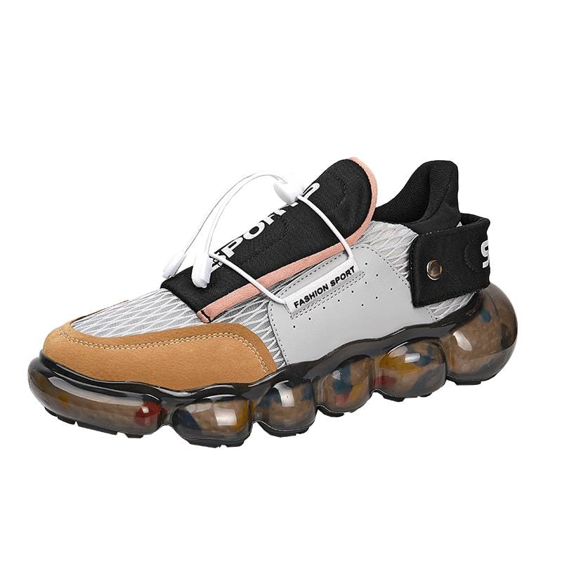 Men's Mesh Air-Cushion Breathable Outdoor Running Sneakers