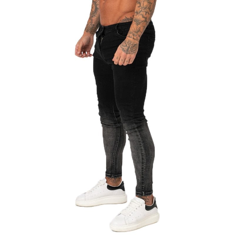 Men's Slim Fit Super Skinny Stretch Ankle Jeans