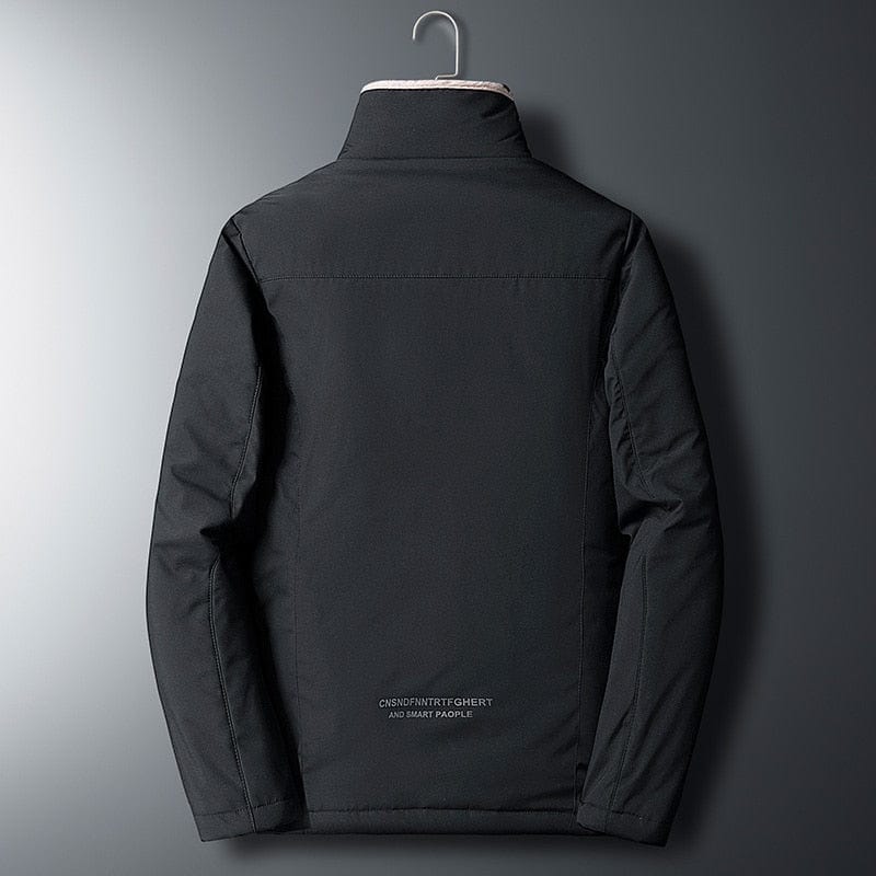Men's Plus Size Fleece Lined Padded Winter Parka