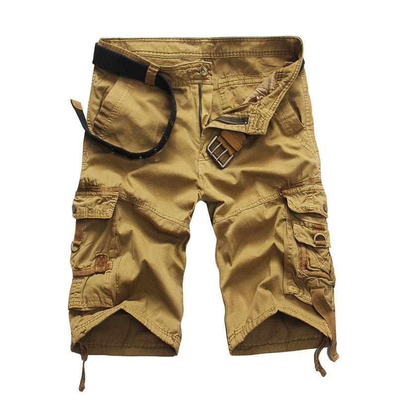 Men's Camouflage Cotton Cargo Shorts