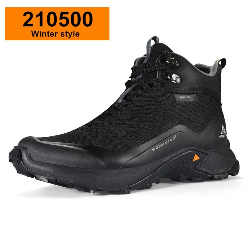 Men's Winter Rubber Platform Ankle Hiking Work Boots