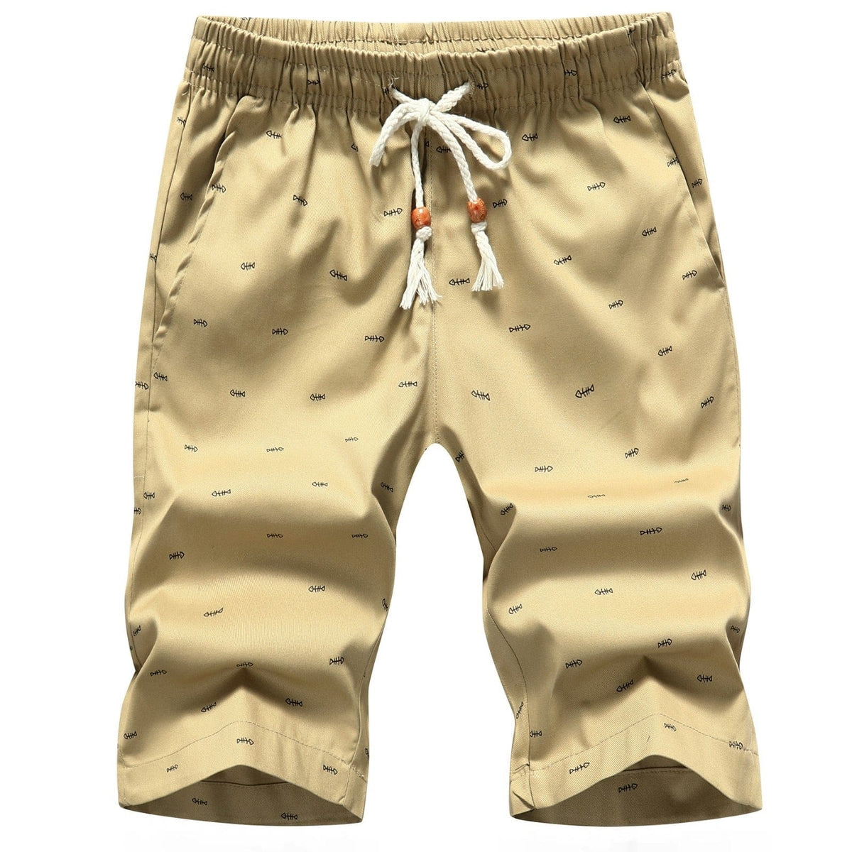 Men's Elastic Waist Casual Beach Board Shorts Plus Size