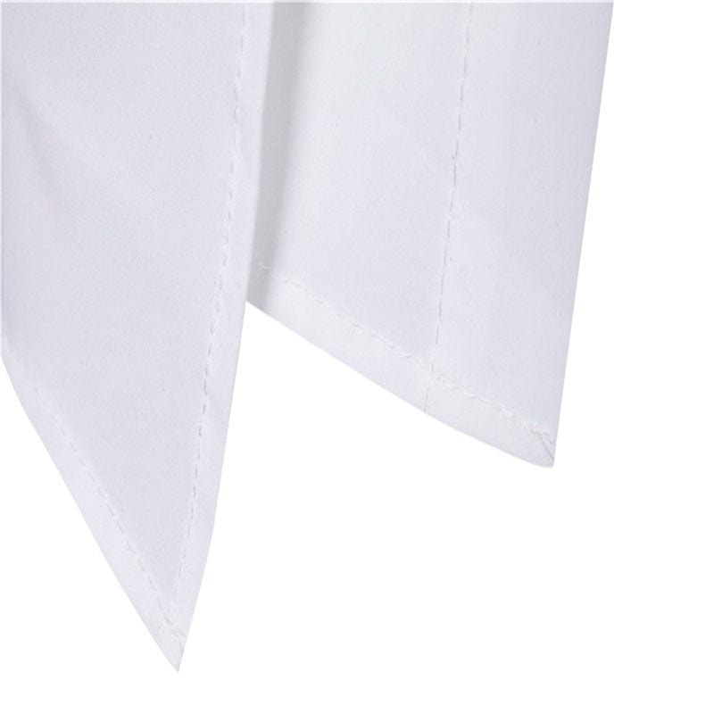Men's Fake Two-Piece Cotton Lapel Long-Sleeve Shirt, Non-Iron Thin
