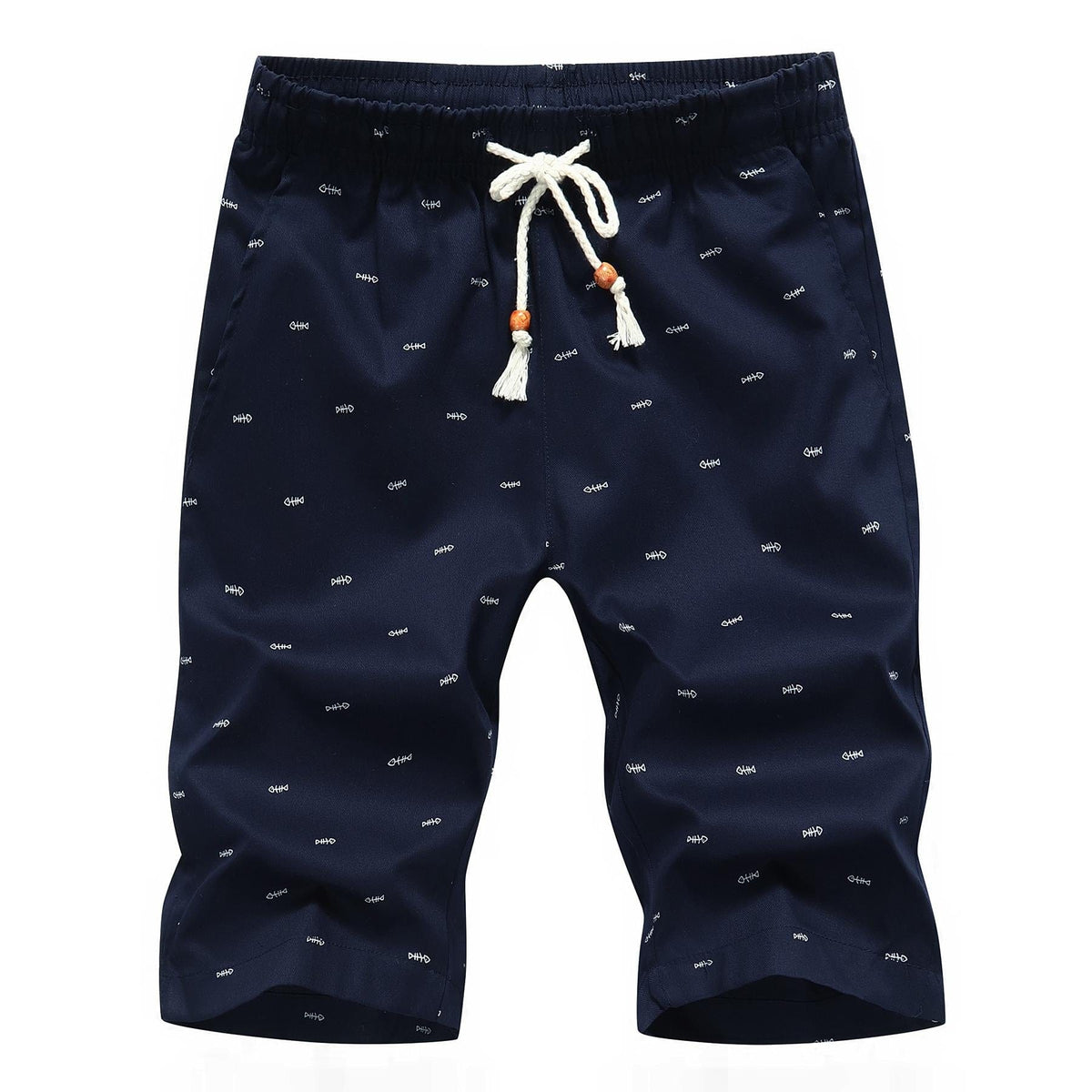 Men's Elastic Waist Casual Beach Board Shorts Plus Size