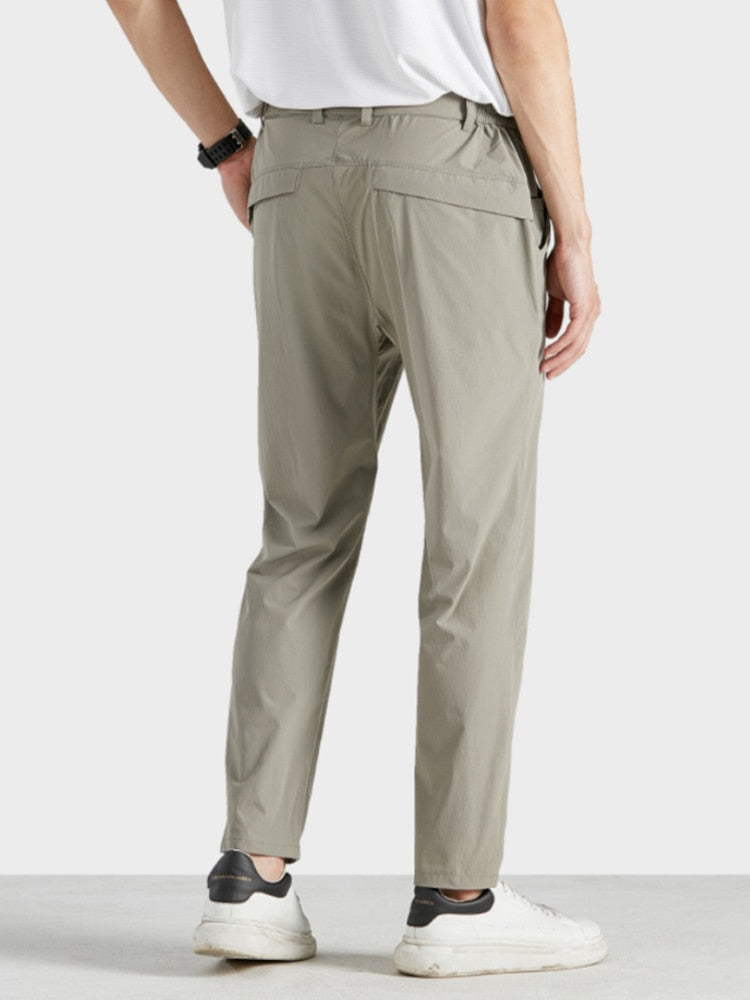 Men's Plus Size Quick Dry Loose Straight Golf Track Pants