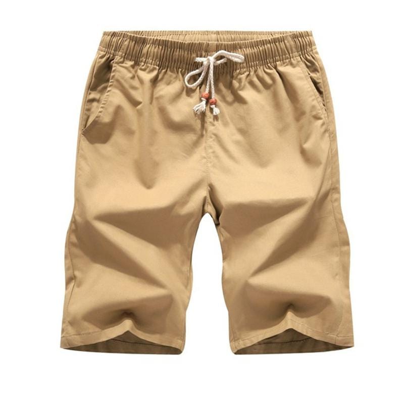 Men's Elastic Waist Casual Beach Board Shorts Plus Size