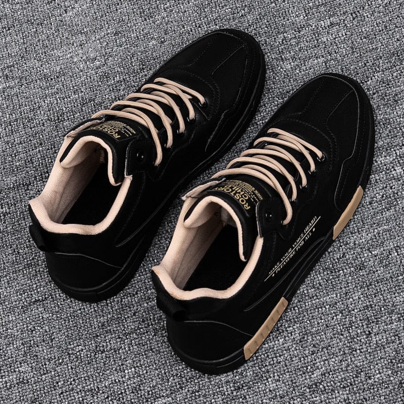 Men's Non-Slip Leather Casual Formal Outdoor Walking Shoes
