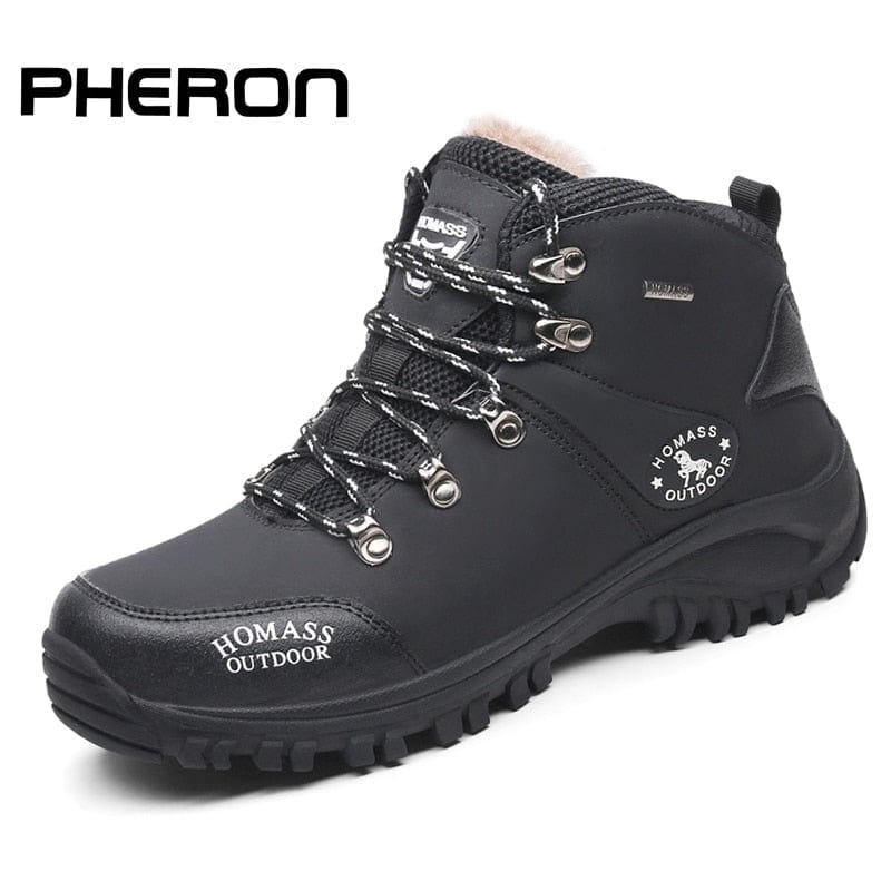 Men's Waterproof Non-Slip Hiking Trekking Boots Army Green