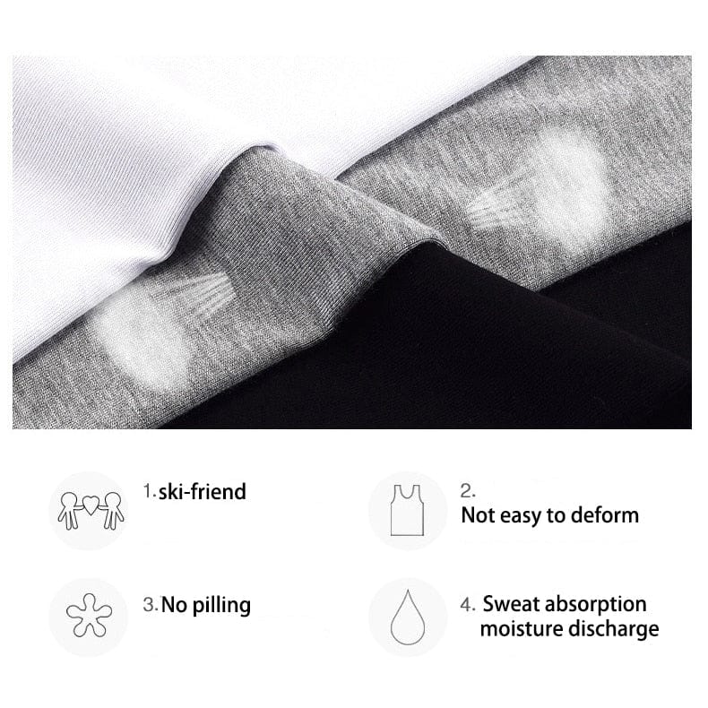 Men's Slim Fit Cotton Long Sleeve T-Shirt