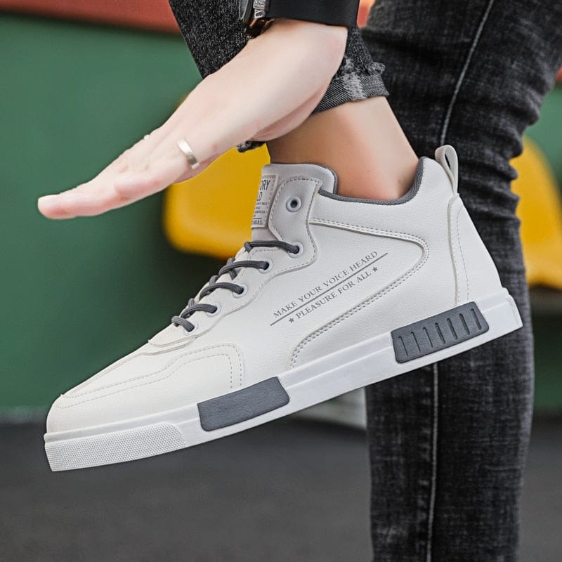 Men's Non-Slip Leather Casual Formal Outdoor Walking Shoes