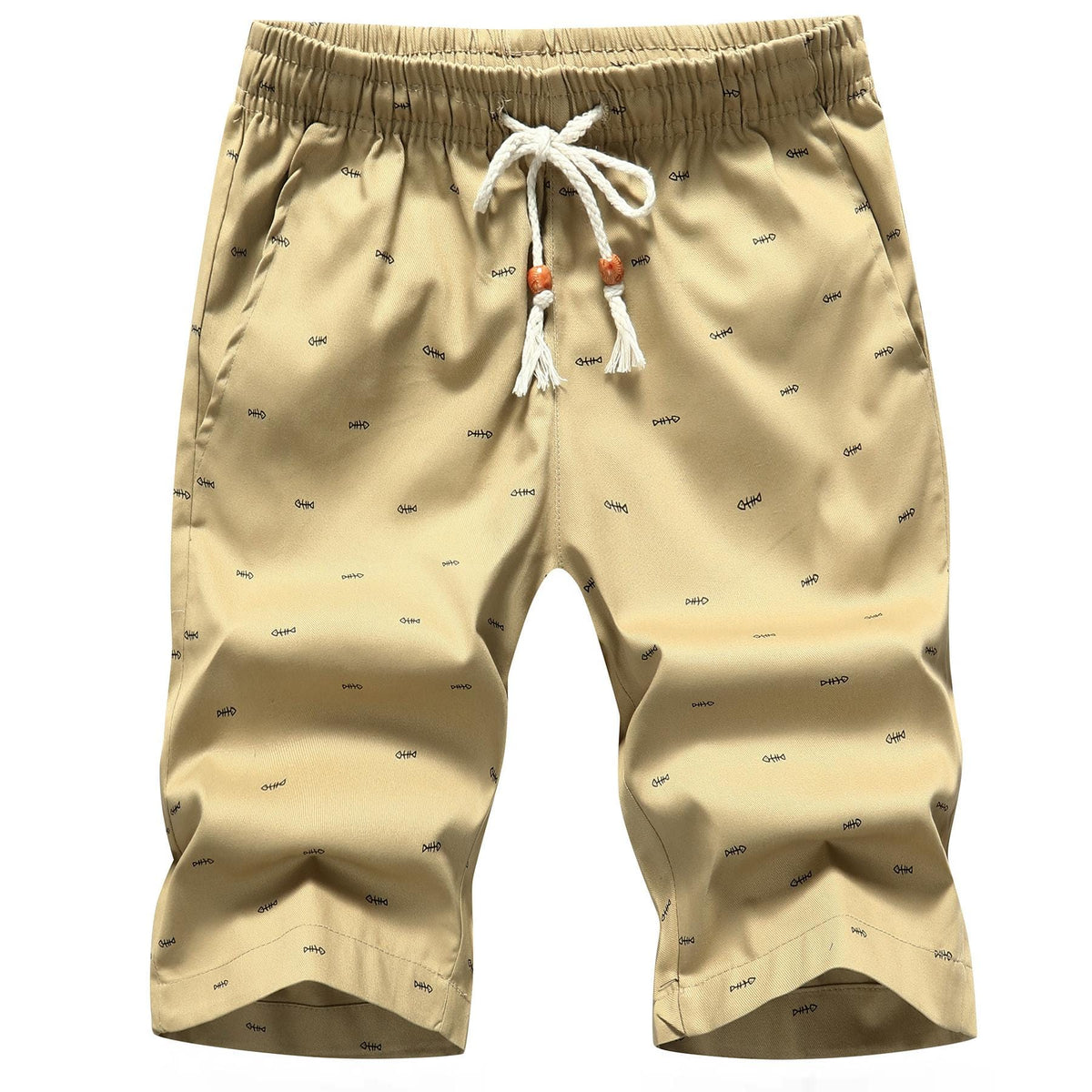 Men's Elastic Waist Casual Beach Board Shorts Plus Size