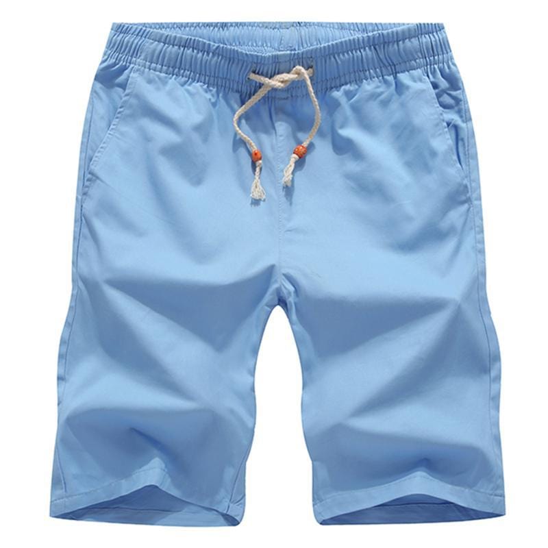Men's Elastic Waist Casual Beach Board Shorts Plus Size