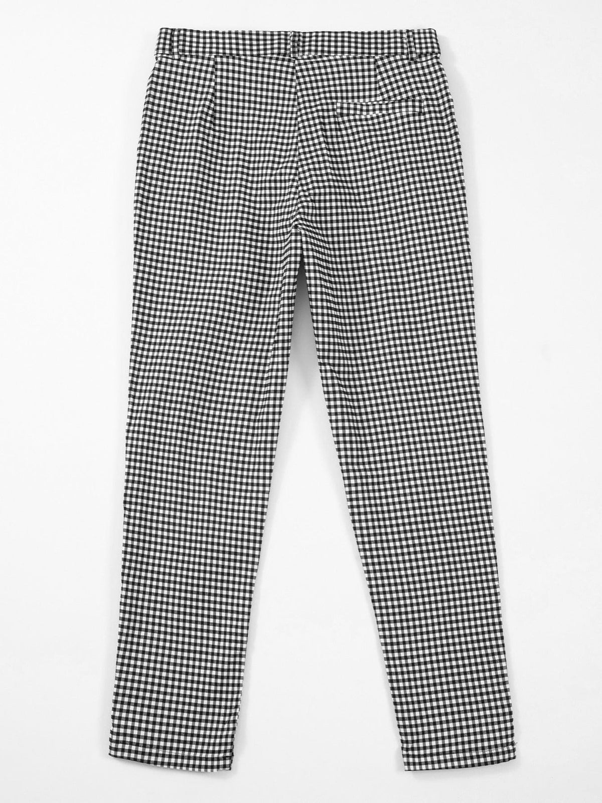 Men's Plaid Business Casual Suit Pants