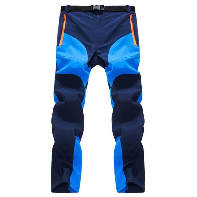 Unisex Winter Waterproof Softshell Fleece Hiking Pants