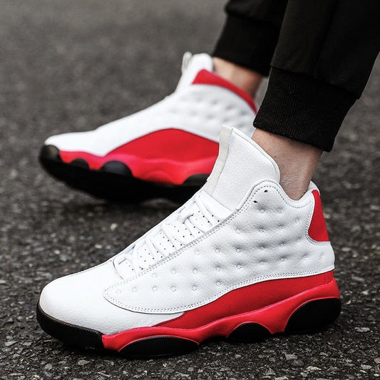 Unisex High-Top Breathable Street Basketball Sneakers