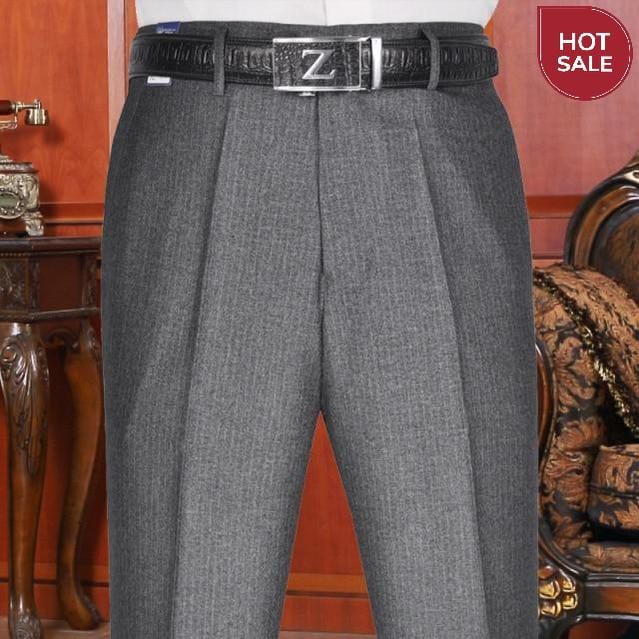 Men's pants Men Pantalones Overweight Pants Business Men's Clothing Black Largo Checked Trousers For Men Suit Pants Oversized