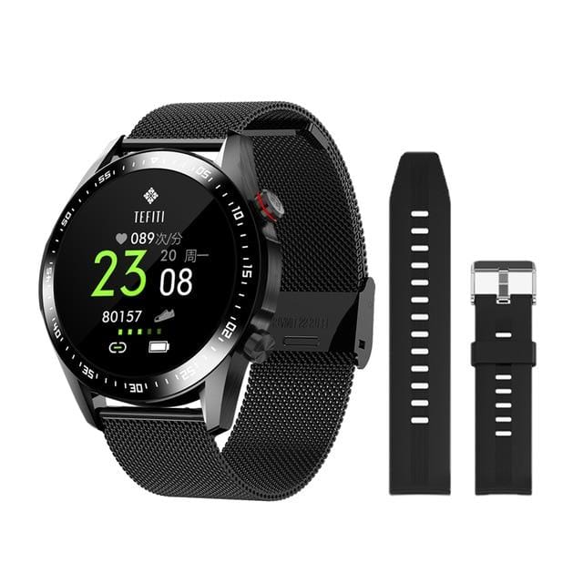 E1-2 Smart Watch Men Bluetooth Call Custom Dial Full Touch Screen Waterproof Smartwatch For Android IOS Sports Fitness Tracker