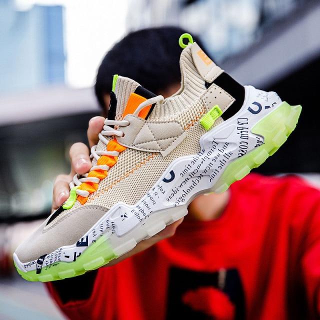 Men Sneakers Breathable Running Shoes Outdoor Sport Fashion Comfortable Casual Couples Gym Mens Shoes Footwear Zapatos De Mujer