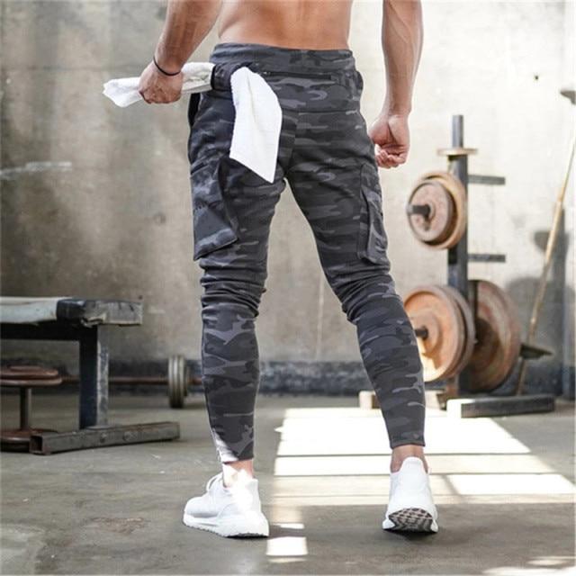 Men's Skinny Gym Workout Jogger Sweatpants