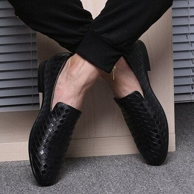 Men's Leather Driving Moccasin Oxford Loafers Sizes 38-48