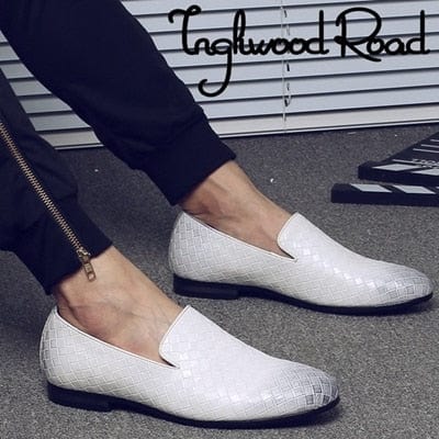 Men's Leather Driving Moccasin Oxford Loafers Sizes 38-48