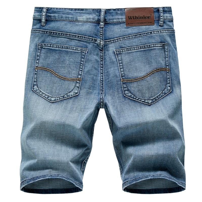 Men's classic denim shorts