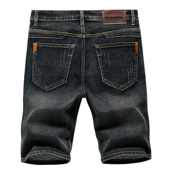Men's classic denim shorts alternate view