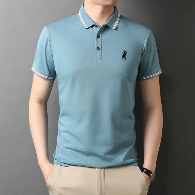 Men's short-sleeve polo shirt alternate view