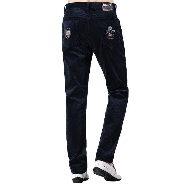 Men's Corduroy Straight Stretch Business Pants