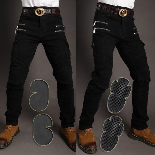 Men's Protective Motocross Riding Jeans