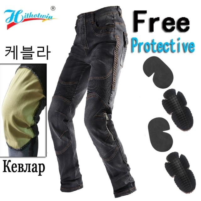 Men's Protective Motocross Riding Jeans